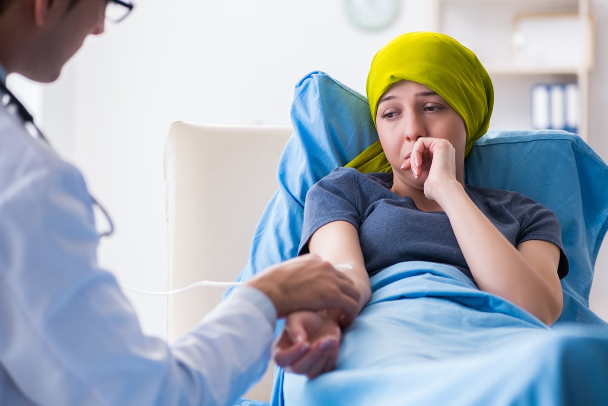 Cancer Patient Visiting Doctor 